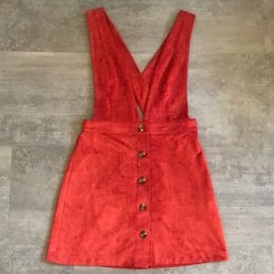 🌟Final sale🌟 NWOT Faux suede button-up jumper